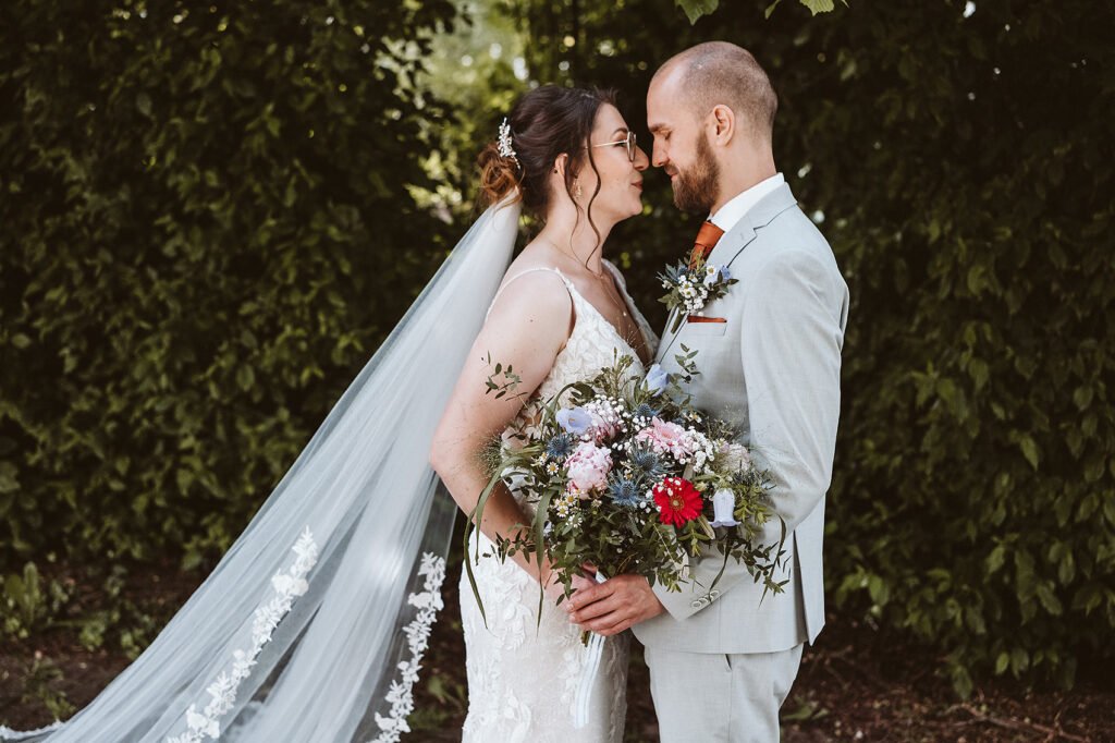 Brautpaar bei einer Hochzeit in Minden